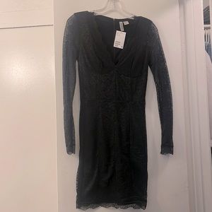 H&M black dress